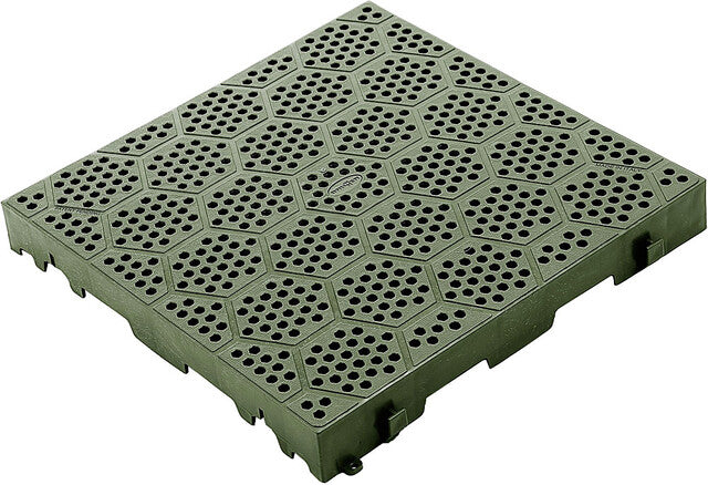 Grindų plokštė Deck-Fit žalia.