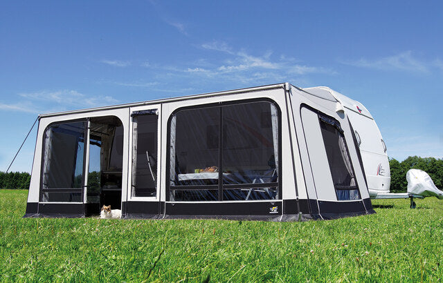 Karavano markizės WIGO Rolli Plus Ambiente Special for Dethleffs C'go Up 525 KR Gylis 300 cm