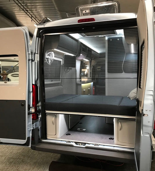 Muselių tinklelis HORREX galinėms durims Ducato/Jumper/Boxer H21 150,5 × 149,4 cm