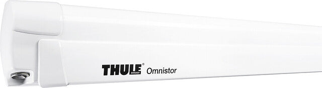 Sieninė markize THULE Omnistor 8000 500 x 275 cm Audinio sp. mistinė pilka Korpusas pl. baltas, su varikliu
