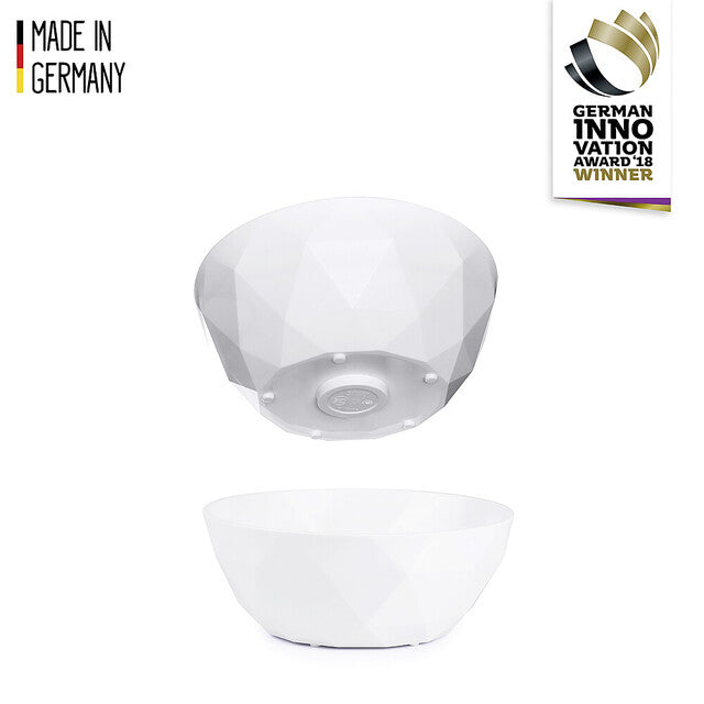 Super-Magnet-Bowl silwy 6 vnt. rinkinys plk. baltas