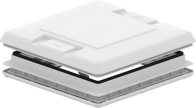 Stogo žibintas FIAMMA Vent 50 Sumontuotas matmenys 50 x 50 cm Gaubtas baltas