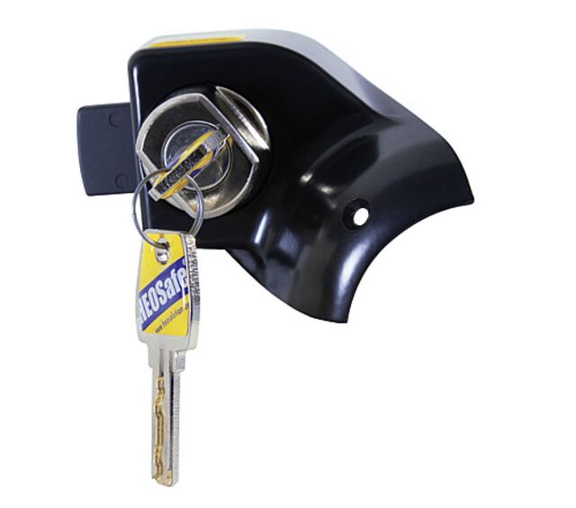 HEOSystem set sim. locking HEOSafe 1x anti-theft add. lock Fiat Ducato black from 2021, 1 x add. lock white