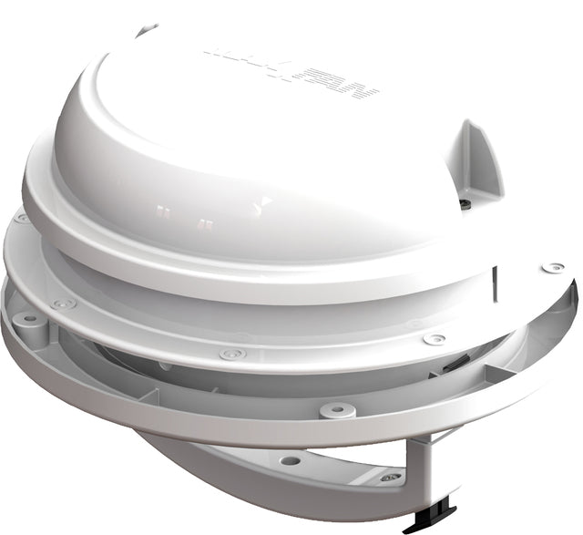 Stogo ventiliatorius MAXXAIR Maxxfan Dome spalva balta