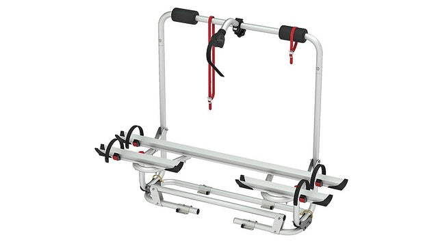 Dviračių laikiklis FIAMMA Carry Bike Caravan XL A Pro 200 2 dviračiai Krovinio dangtelis. 50 kg spalvotas aliuminio.