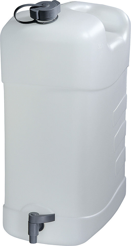 Kombinuotas kanistras 10 l, 348 x 174 x 251 mm Spalva skaidrus / natūralus įsk. išleidimo čiaupas + snapelis