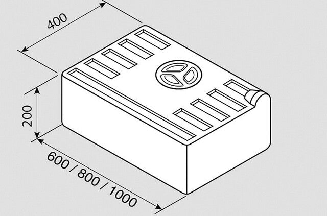 Fusion gėlo vandens bakas 78 l