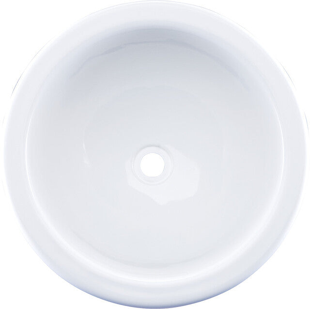 Praustuvo įdėklas mini apvalus Dia. 230 mm Spalva balta - blizgi