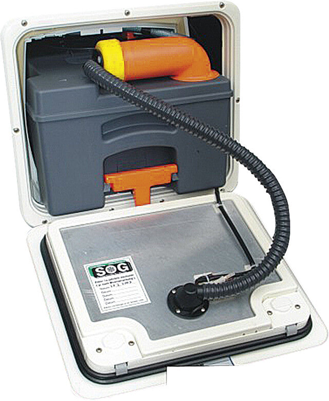 Tualeto orlaidė SOG Type F - Thetford C 250 / 260 Spalva juoda