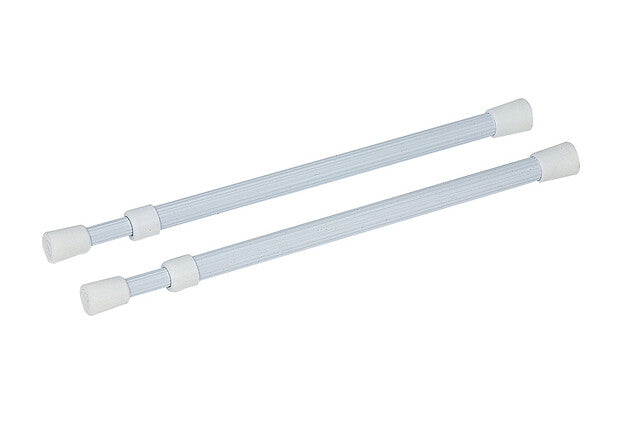 Alu barininko atraminis strypas 2 vnt. Kol. baltas 25 - 44 cm