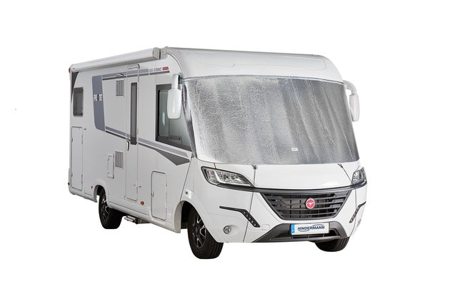 Priekinio stiklo izoliacija HINDERMANN Universalus integruotam 247 x 130 cm Spalva alu/sidabrinė