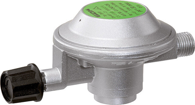 GOK žemo slėgio reguliatorius Tipas EN61 50 mbar 1,0 kg/h Dujų vežimėlis. XG 1/4 LH-KN
