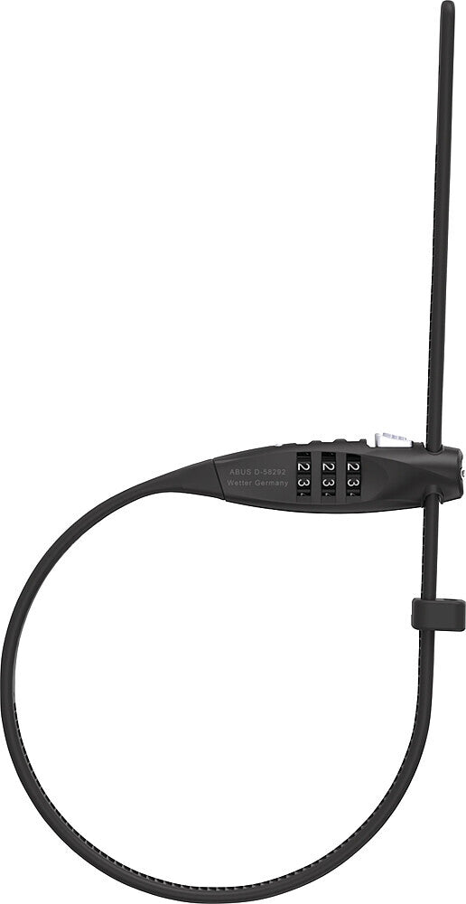 Kabelio spyna ABUS Combiflex Travelguard sp. juodas