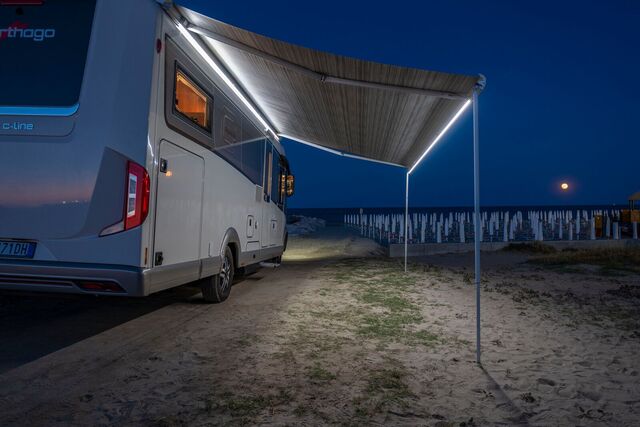 LED strip for rafters