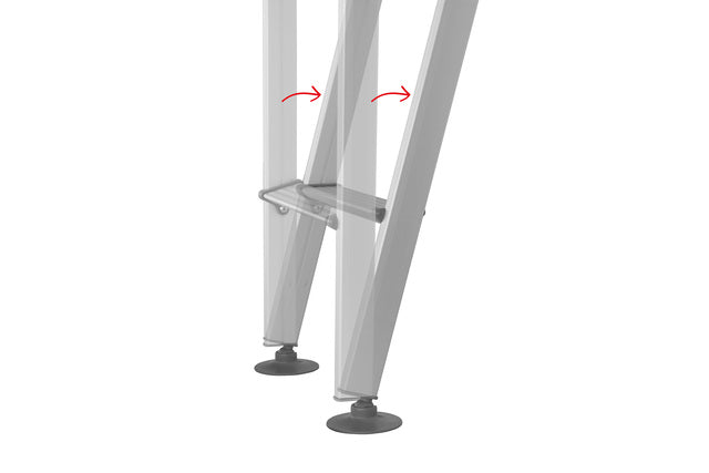 Folding ladder HYMER 2 pcs., length 153 cm