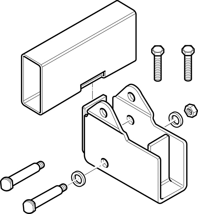 Spacer set Truma 60 mm for Mover manoeuvring system XT, XT2, XT4 _ 14 - 11cm SX _ 17 - 14cm frame height