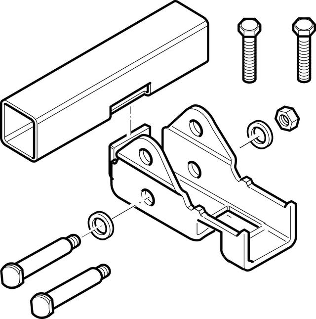 Spacer set Truma 30mm for Mover manoeuvring system XT, XT2, XT4 _ 14 - 11cm SX _ 17 - 14cm frame height