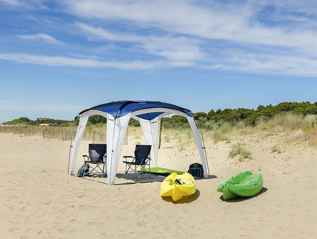 Paviljonas Medusa 3x3m mėlyna/balta