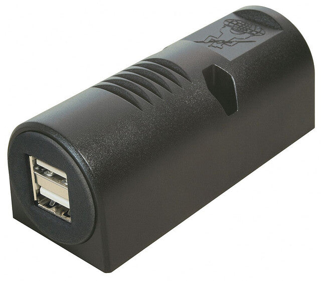 Ant paviršiaus montuojamas lizdas Pro Car su maitinimo USB dvigubu 12 - 24 V lizdu