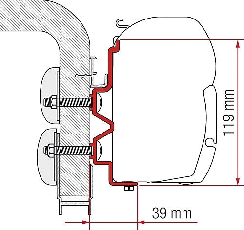 Adapteris Hymer Camp 500