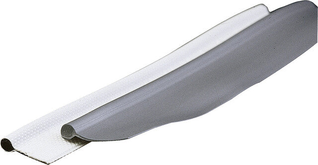 Vamzdis dengtas tekstile 5 mm, spalva balta