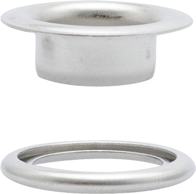 Įvorės su diskais nikeliuotas žalvaris 11 mm 15 vnt