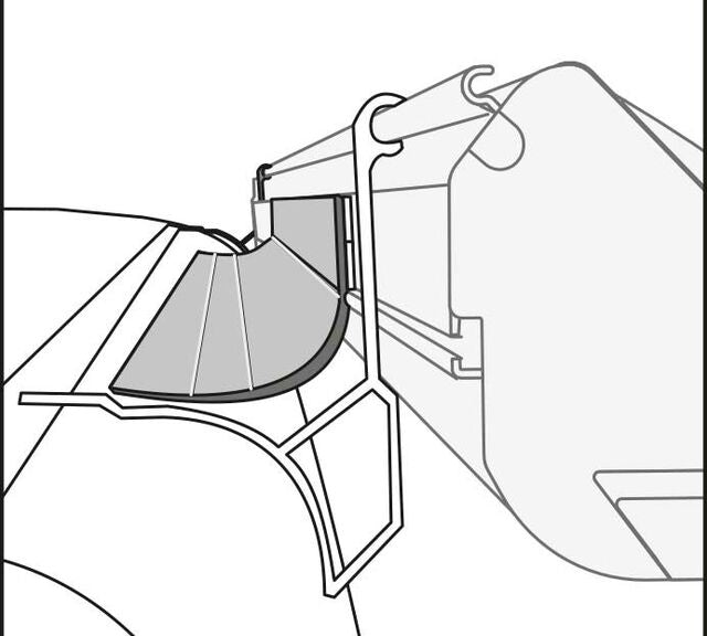 Komplektas Rain Guard Van