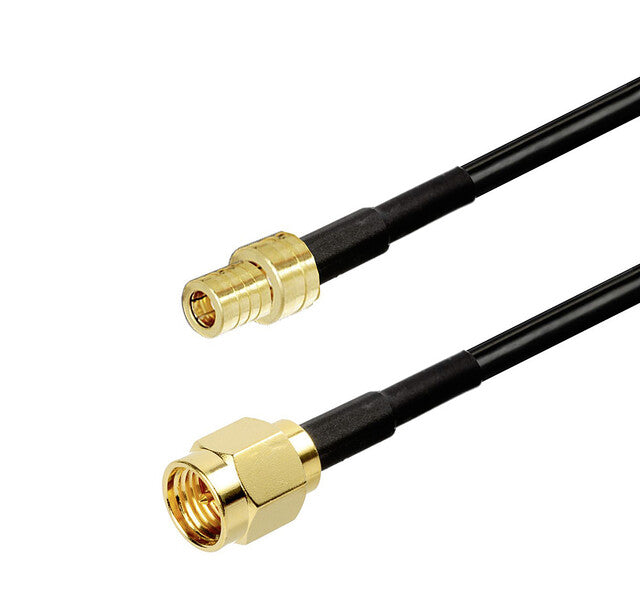 Adapterio kabelis SMA_m_/SMB_m_ 10 cm