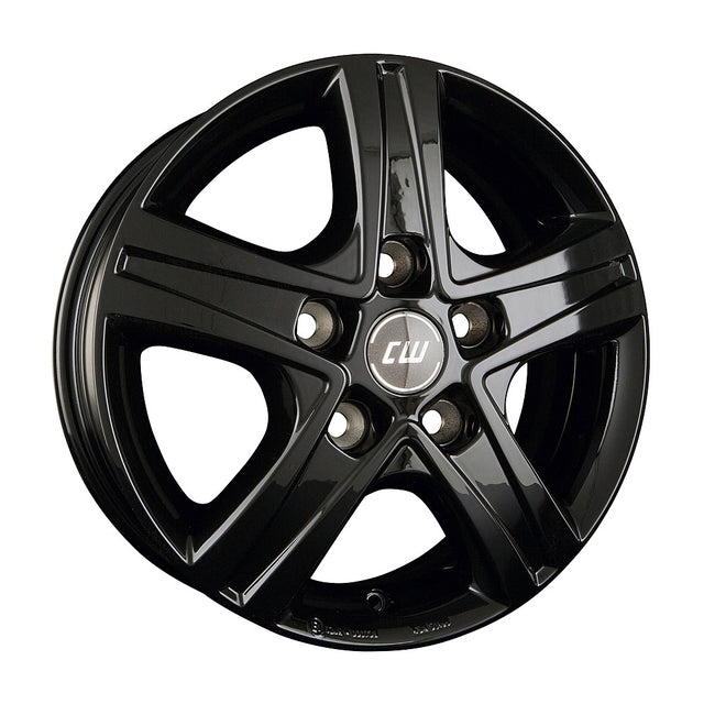 Borbet alloy wheel rim CWD 6 x 16 inch Fiat Ducato Maxi black glossy