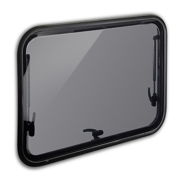DOMETIC S7P hinged window Aluminium 280 x 380 mm Colour RAL 9005