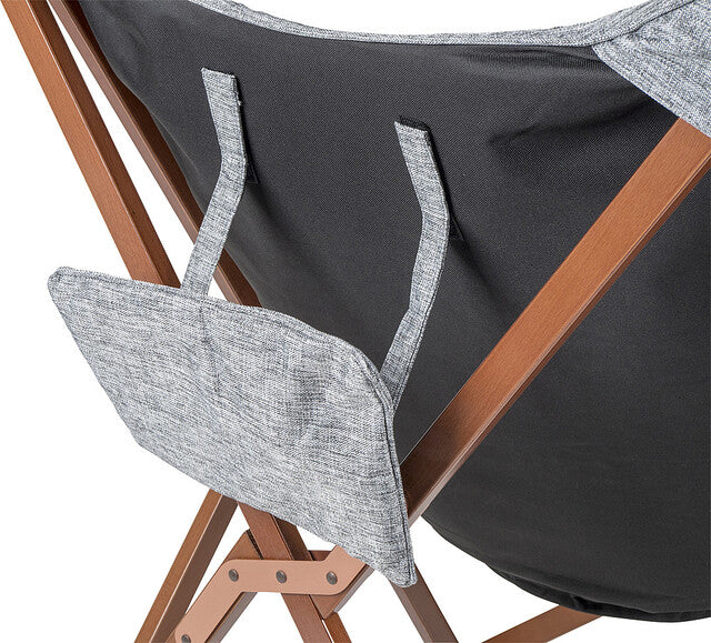 Relaxation chair Bo-Camp Bloomsbury colour grey