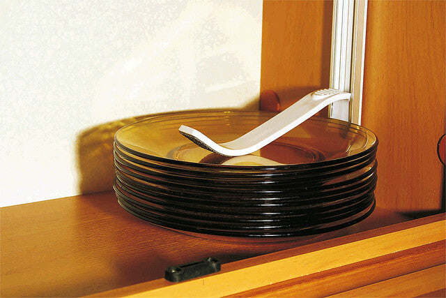 Plate rack alu / plastic Omni-Stop