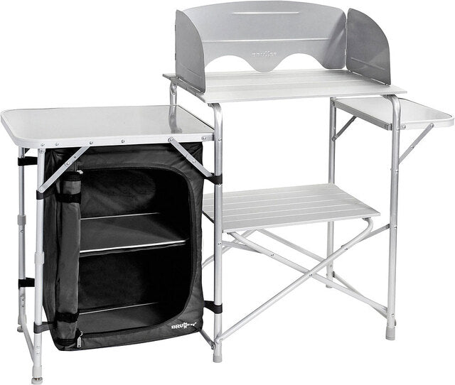 Virtuvinė spintelė Brunner Snack Easy Black Spalva juoda