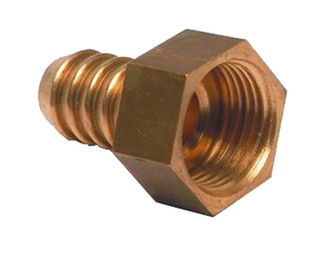 Tiesus žalvarinis antgalis 1/2 colio x 12 mm lanksčios 12 mm žarnos