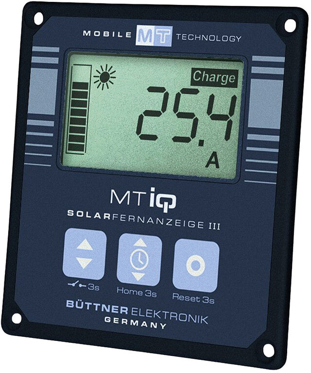 Saulės nuotolinis ekranas Büttner MT III saulės valdikliui Spalva juoda