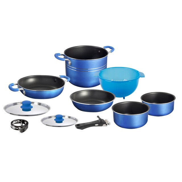 Alu Cookware Skipper 9 1 diameter 24 cm Colour blue black