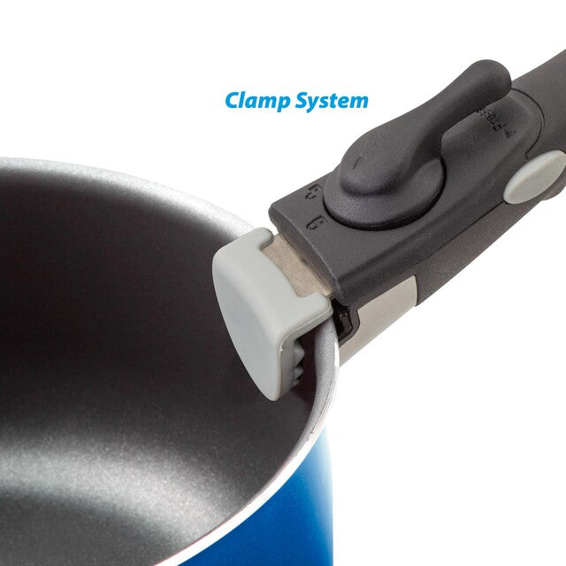 Alu Cookware Skipper 9 1 diameter 24 cm Colour blue black