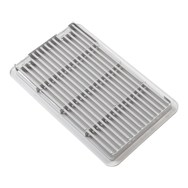 White vent. grille for LS 330 Ext. dimensions 278x438 mm