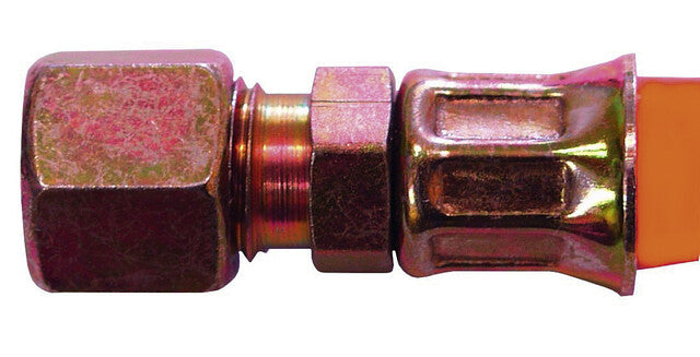 Dujų žarna 6,3 x 3, 5 mm PB10 G1 / 4 colių LH-SRV veržlė x 10 mm 40 cm ilgio, žieminė 1 vnt SB