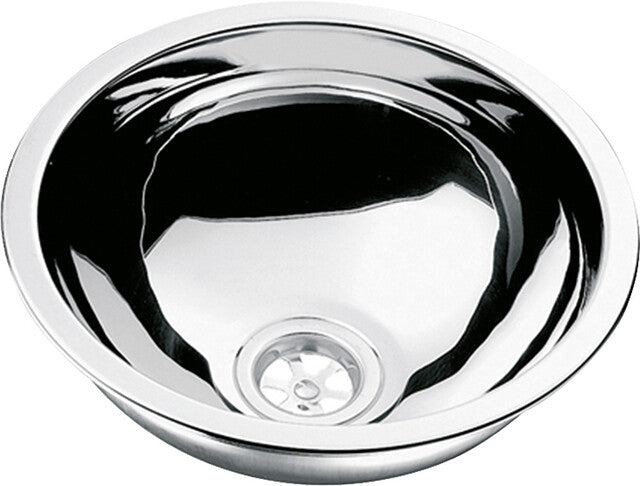 Kriauklė INOX poliruota Skersmuo 290mm gylis 120mm Be paleidimo