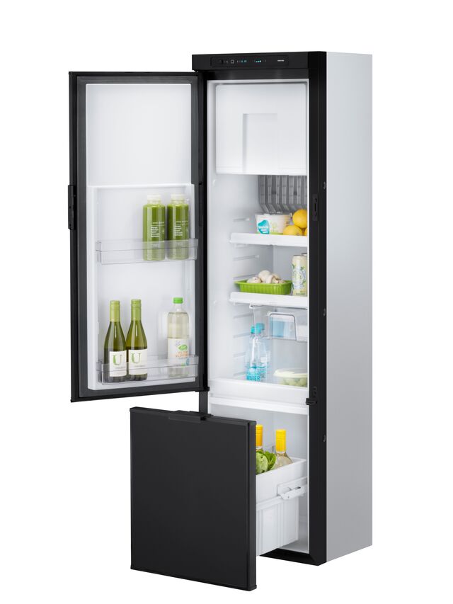 Fridge Thetford N4141 E+ 141 l, black with frame