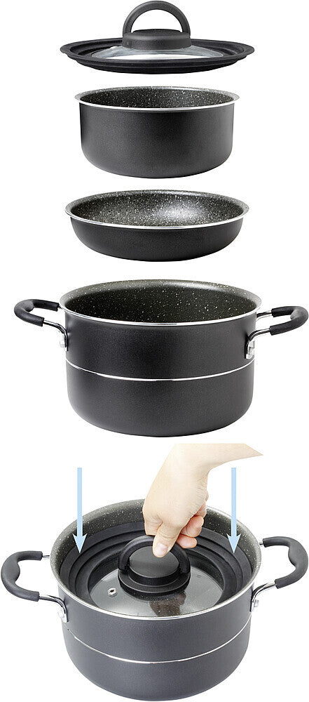 Pirate cookware set Vacublock System