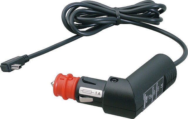 Įkrovimo kabelis veh. Pro Car su Mini USB kištuku 12 - 24 V laido ilgis 1,8 m