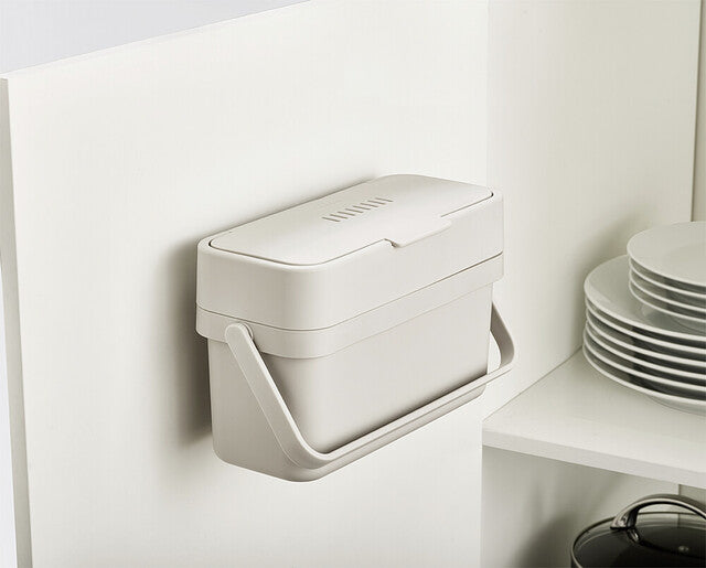 Compo 4 Food waste caddy Stone