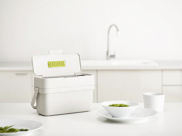 Compo 4 Food waste caddy Stone
