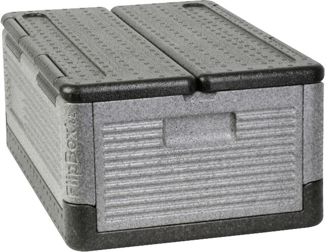 Flip-Box Classic Line balta/pilka 400x400x84 mm tūris: 38,5 l