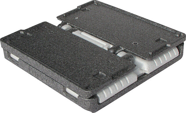 Flip-Box Classic Line white/grey 400x400x84 mm volume: 23 l