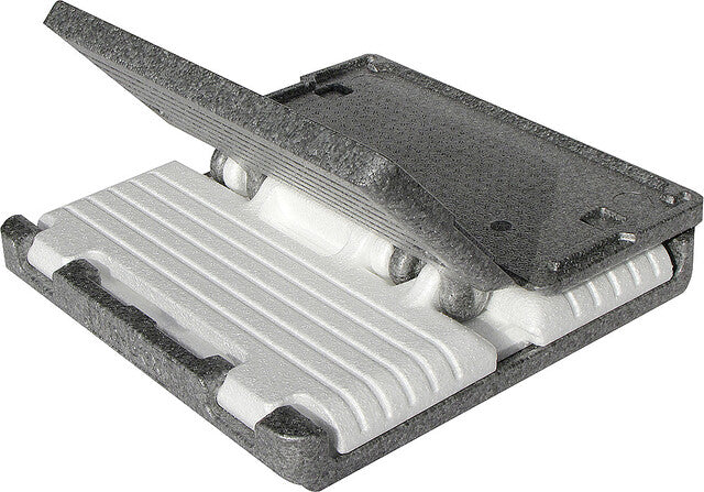 Flip-Box Classic Line white/grey 400x400x84 mm volume: 23 l
