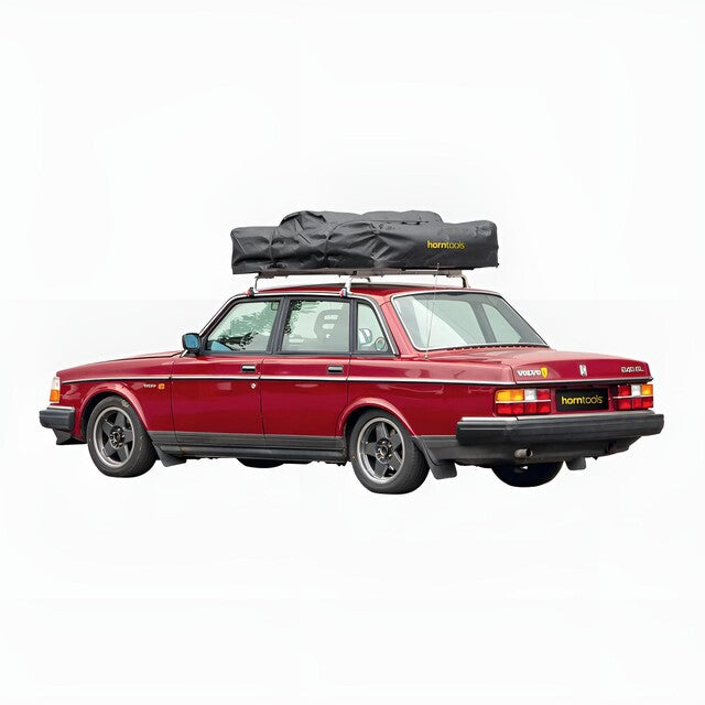Roof tent horntools Trapper Joe Colour sand incl. awning Colour green