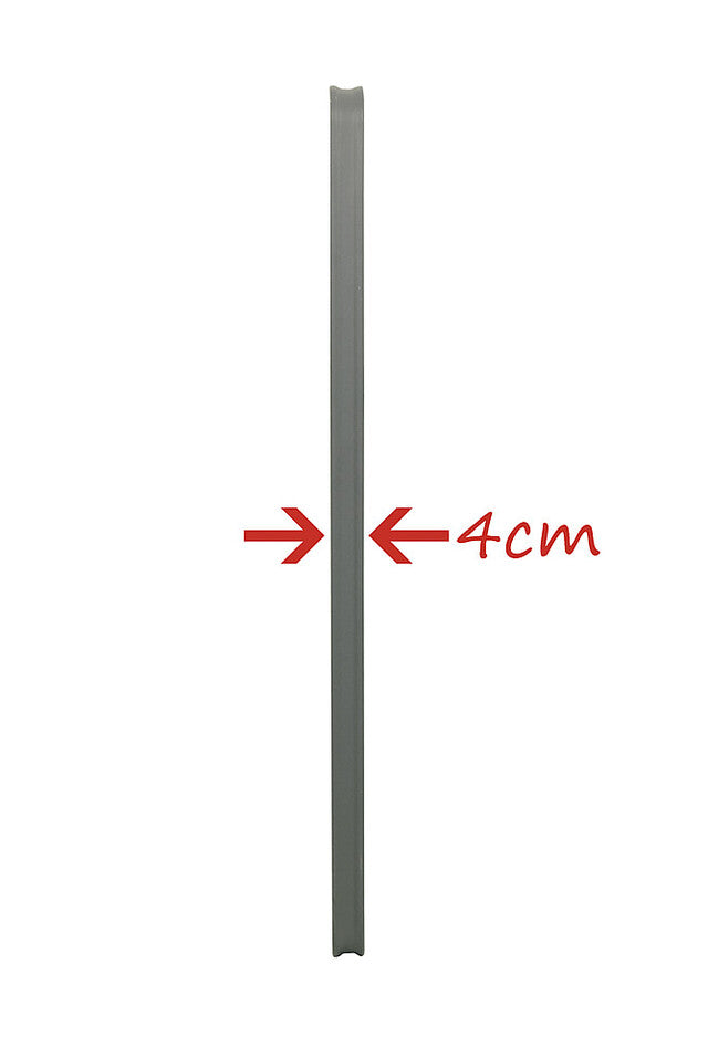 Table Crespo alu. 110 x 70 x 52 - 74 cm with reinf. table plate
